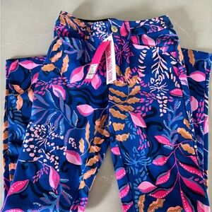 Lilly Pulitzer Kelly Pants | borealis blue absolute purrfection